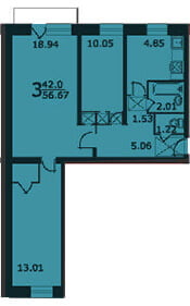 Планировка - 3 фото - Умные Окна