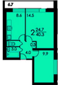 Планировка - 2 фото - Умные Окна